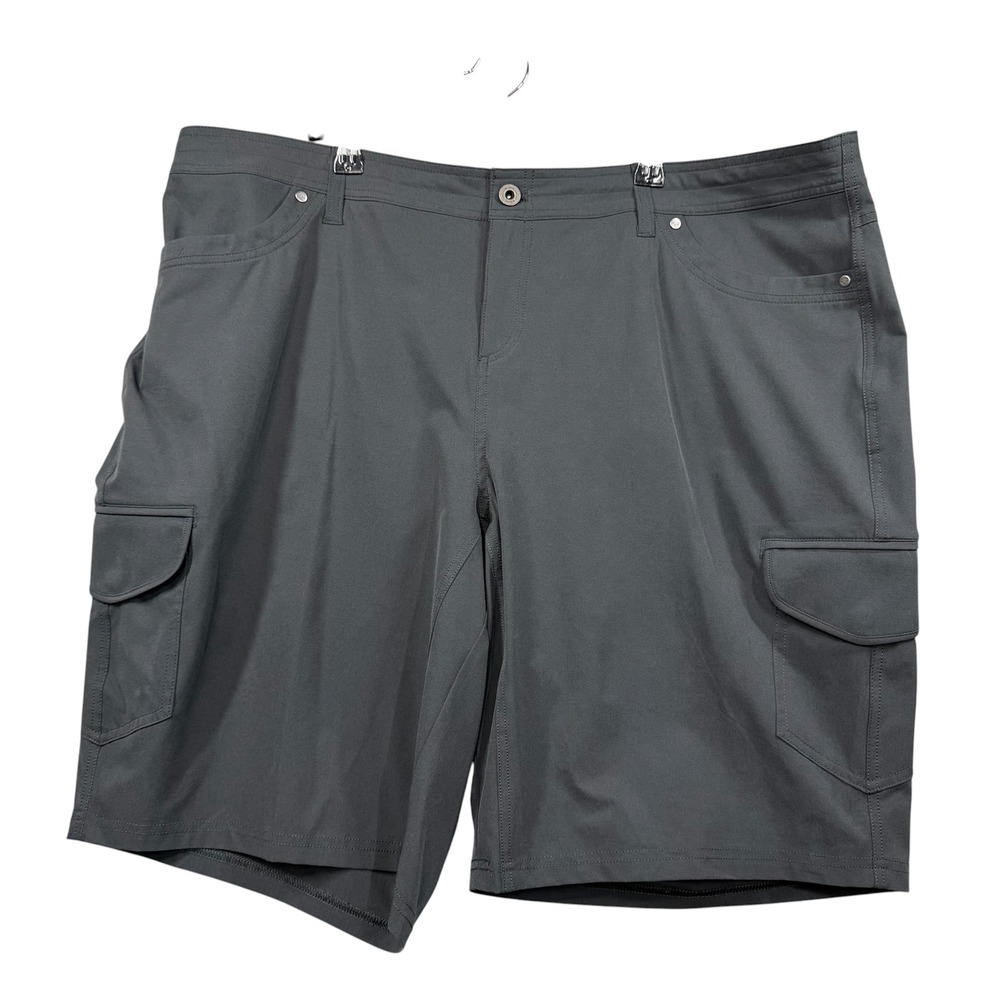 Kuhl Cargo Shorts Womens 20W Gray Hiking Outdoor Active Travel Stretch